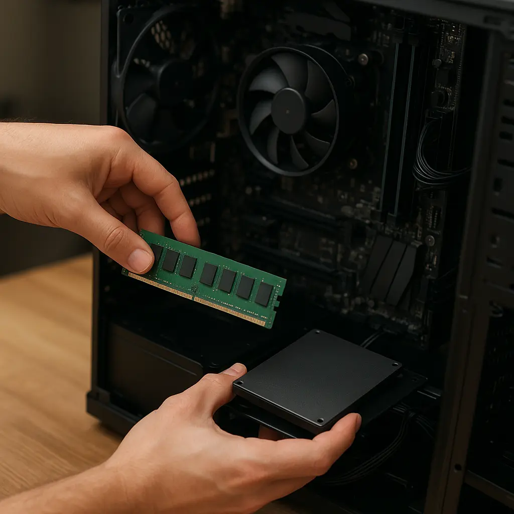 Zubehör Installation